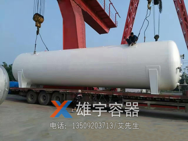 卧式油罐安装